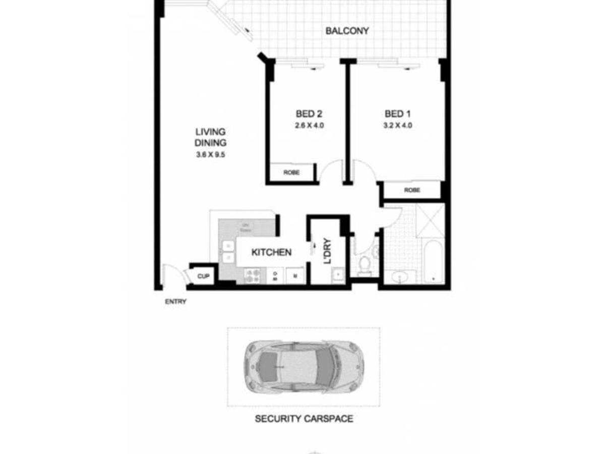 Accommodation Sydney - Kent Street Sydney Cbd Top Floor 2 Bedroom Apartment With Balcony Kültér fotó